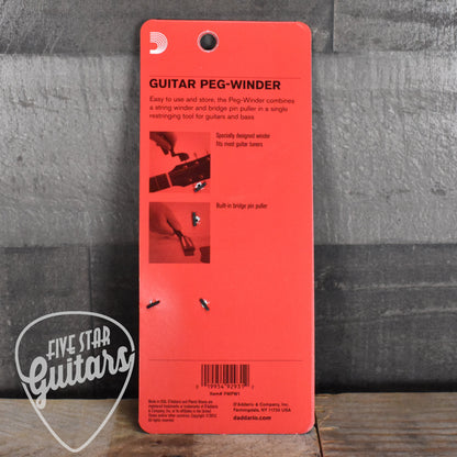 D'Addario Guitar Peg Winder