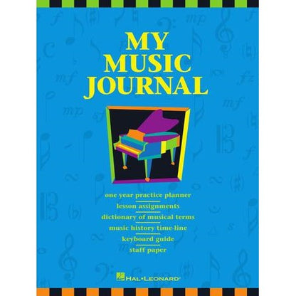 Hal Leonard My Music Journal - One Year Practice Planner