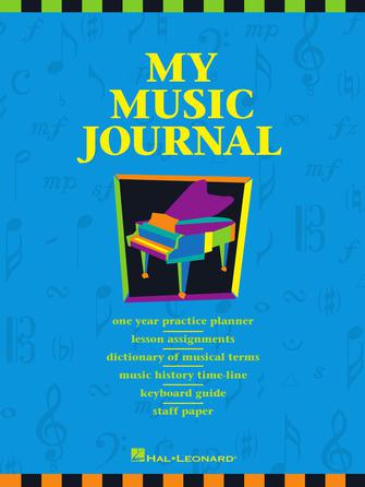 Hal Leonard My Music Journal - One Year Practice Planner