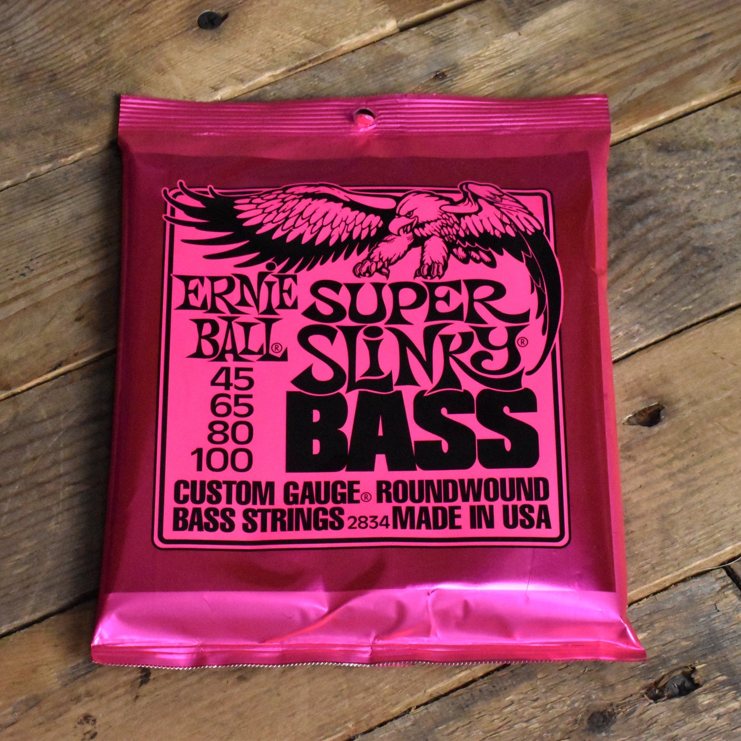 Ernie Ball P02834 Super Slinky Bass Strings 45-100