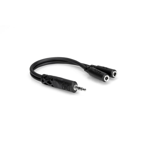 Hosa Y Cable 3.5 mm TRS to Dual 3.5 mm TRSF - YMM-232