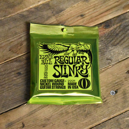 Ernie Ball P02221 Regular Slinky Guitar Strings 10-46