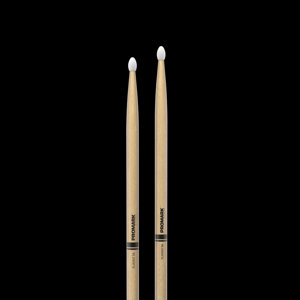 Promark 5AN Nylon Tip Hickory Drum Sticks