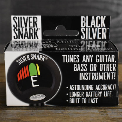 Snark Silver Clip On Chromatic Tuner - Black