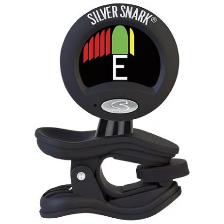 Snark Silver Clip On Chromatic Tuner - Black