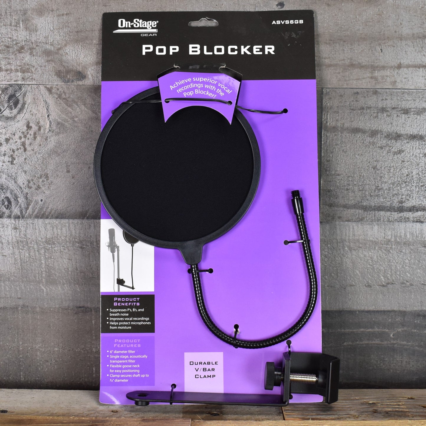 On-Stage Pop Blocker