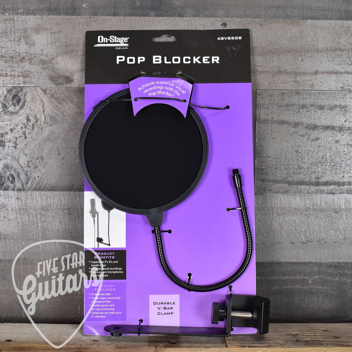 On-Stage Pop Blocker