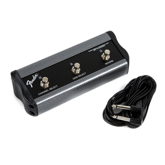 Fender 3-Button Footswitch - Channel/Gain/Reverb