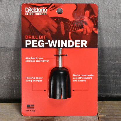 D'Addario Drill Bit Peg-Winder