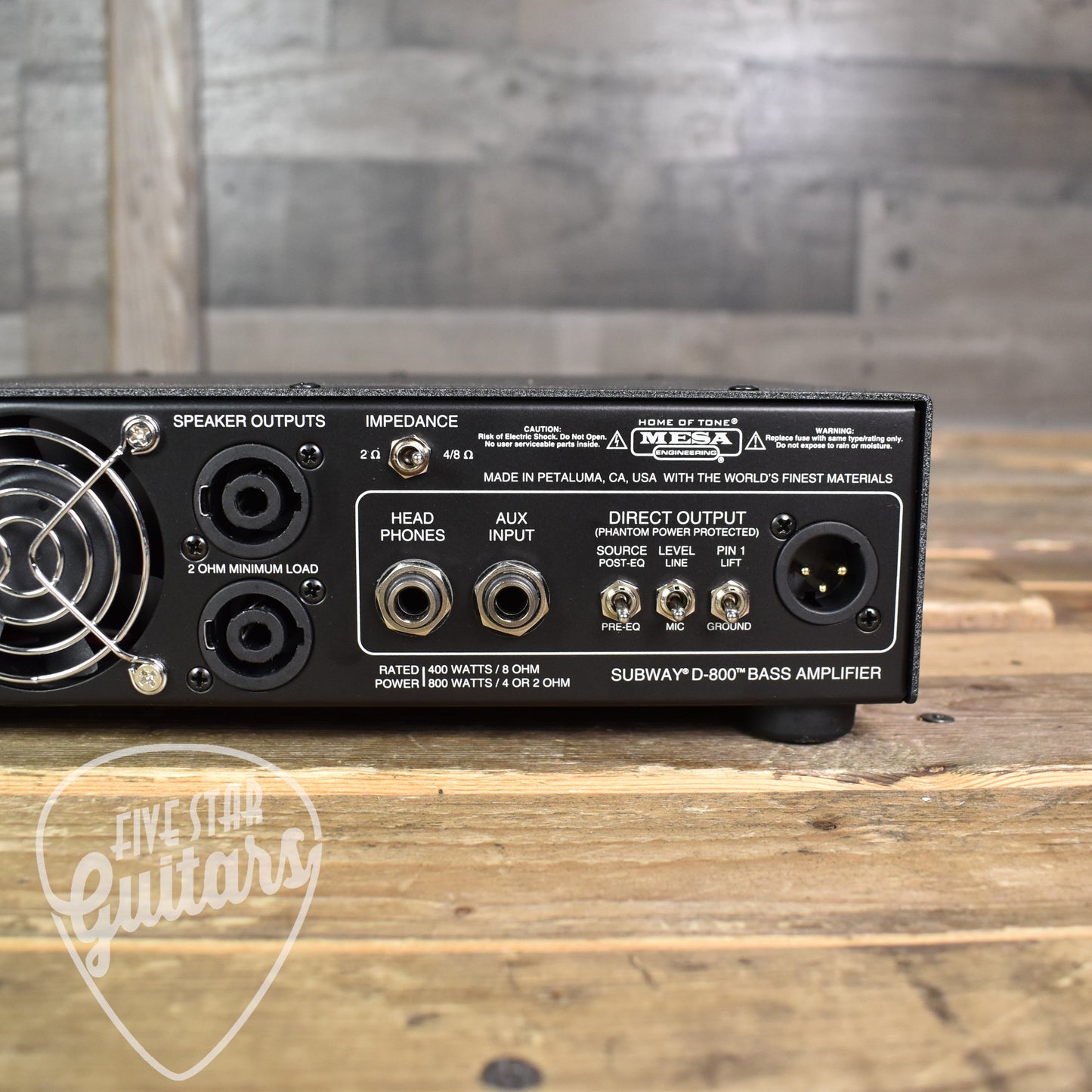 Mesa Boogie Subway D-800 Class D Bass Head