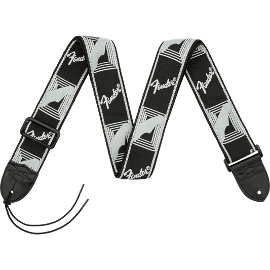 Fender Blk/Lt Grey/Dk.Grey Mono Strap