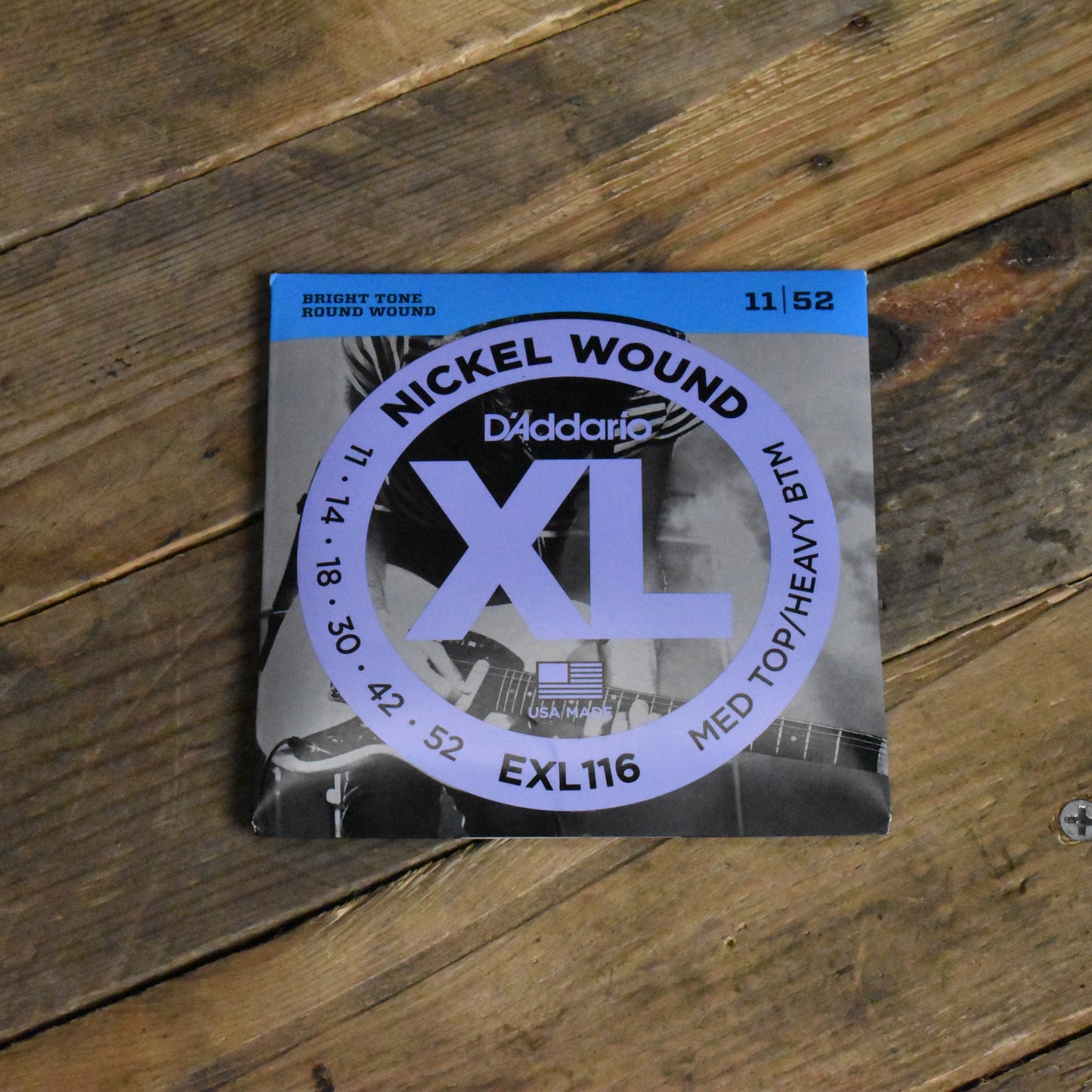 D'Addario EXL116 Hybrid Electric Guitar Strings 11-52