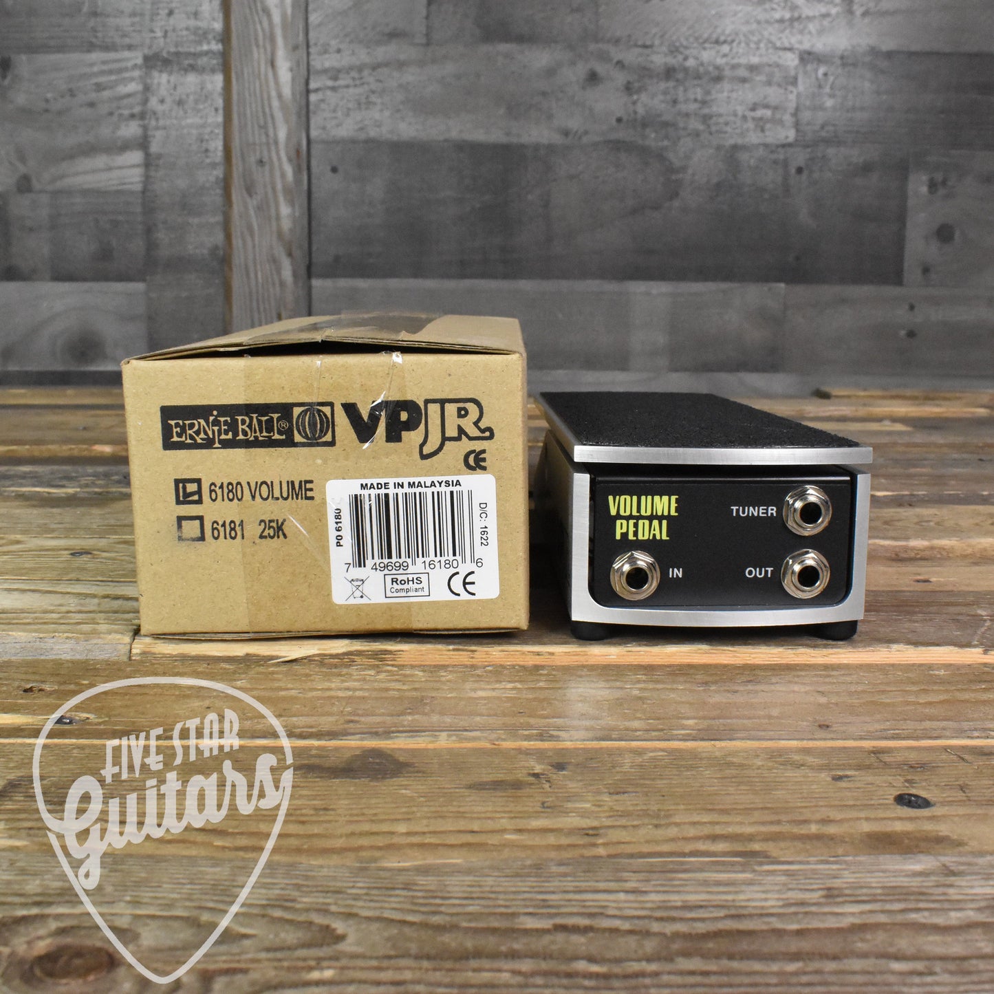 Ernie Ball VP Jr. Volume Pedal Model P06180 250k