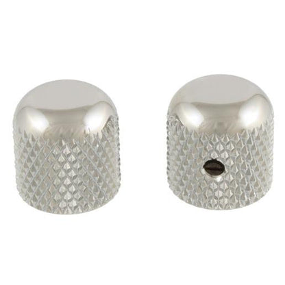 Nickel Dome Knobs USA Solid Shaft