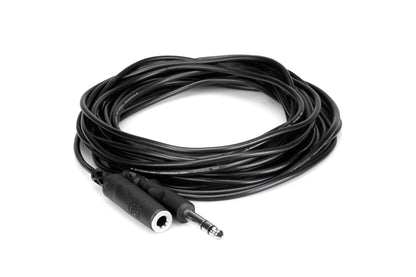 Hosa Headphone Extension Cable 1/4" TRS to 1/4" TRS - 10ft - HPE-310