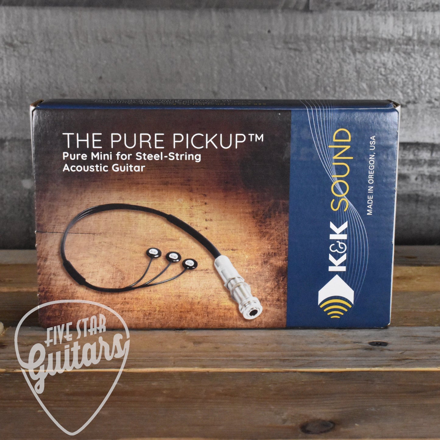 K&K Pure Mini Passive Acoustic Guitar Pickup