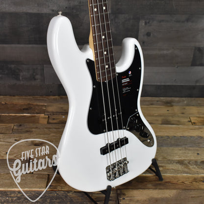 Fender American Performer Jazz Bass - Arctic White with Gig Bag