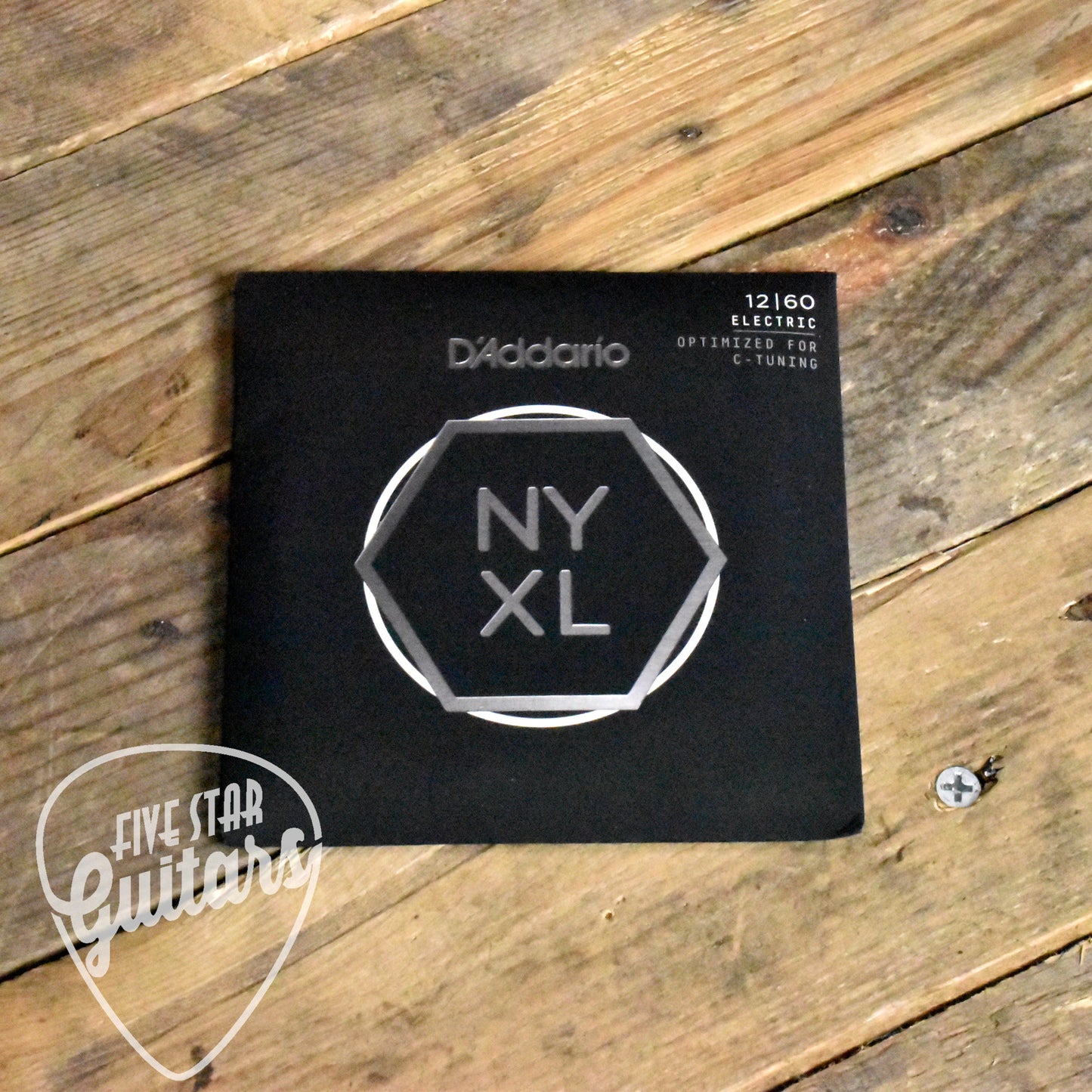 D'Addario NYXL1260 Hybrid C-Tuning Optimized Electric Guitar Strings 12-60