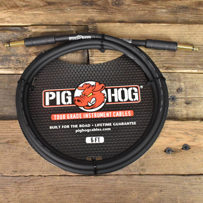 Pig Hog Straight to Straight Instrument Cable - 6ft