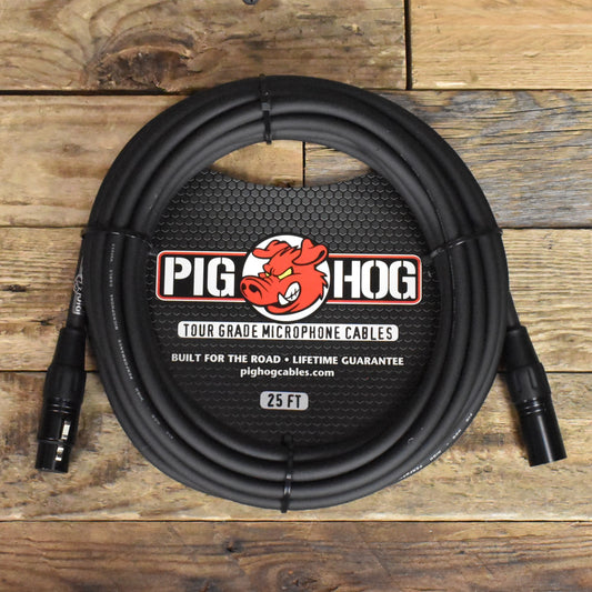 Pig Hog XLR Microphone Cable - 25ft