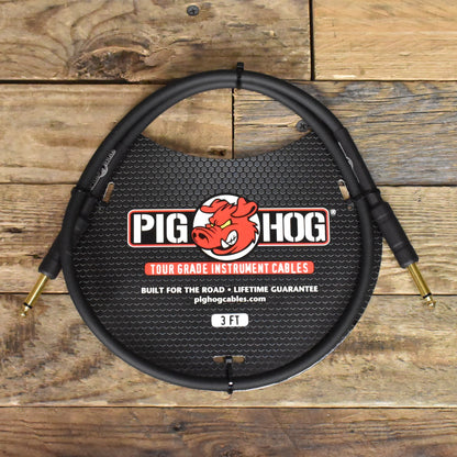 Pig Hog Straight to Straight Instrument Cable - 3ft