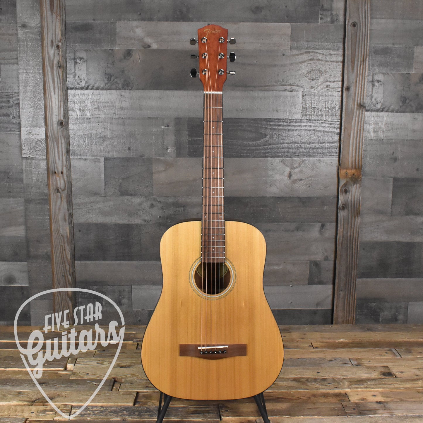 Fender FA-15 Steel String 3/4 Scale Acoustic Guitar - Natural with Gig Bag