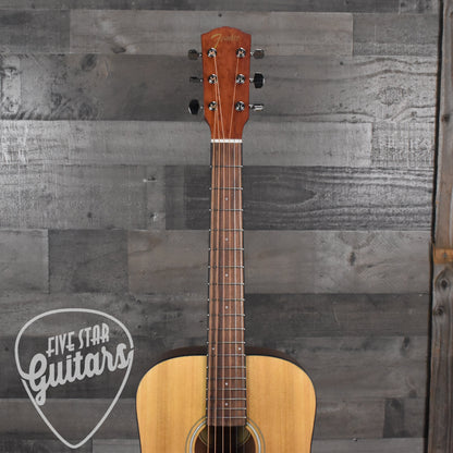 Fender FA-15 Steel String 3/4 Scale Acoustic Guitar - Natural with Gig Bag