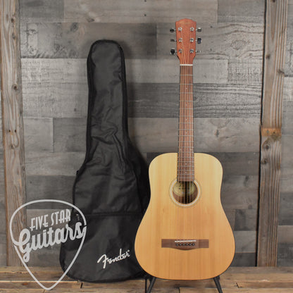 Fender FA-15 Steel String 3/4 Scale Acoustic Guitar - Natural with Gig Bag