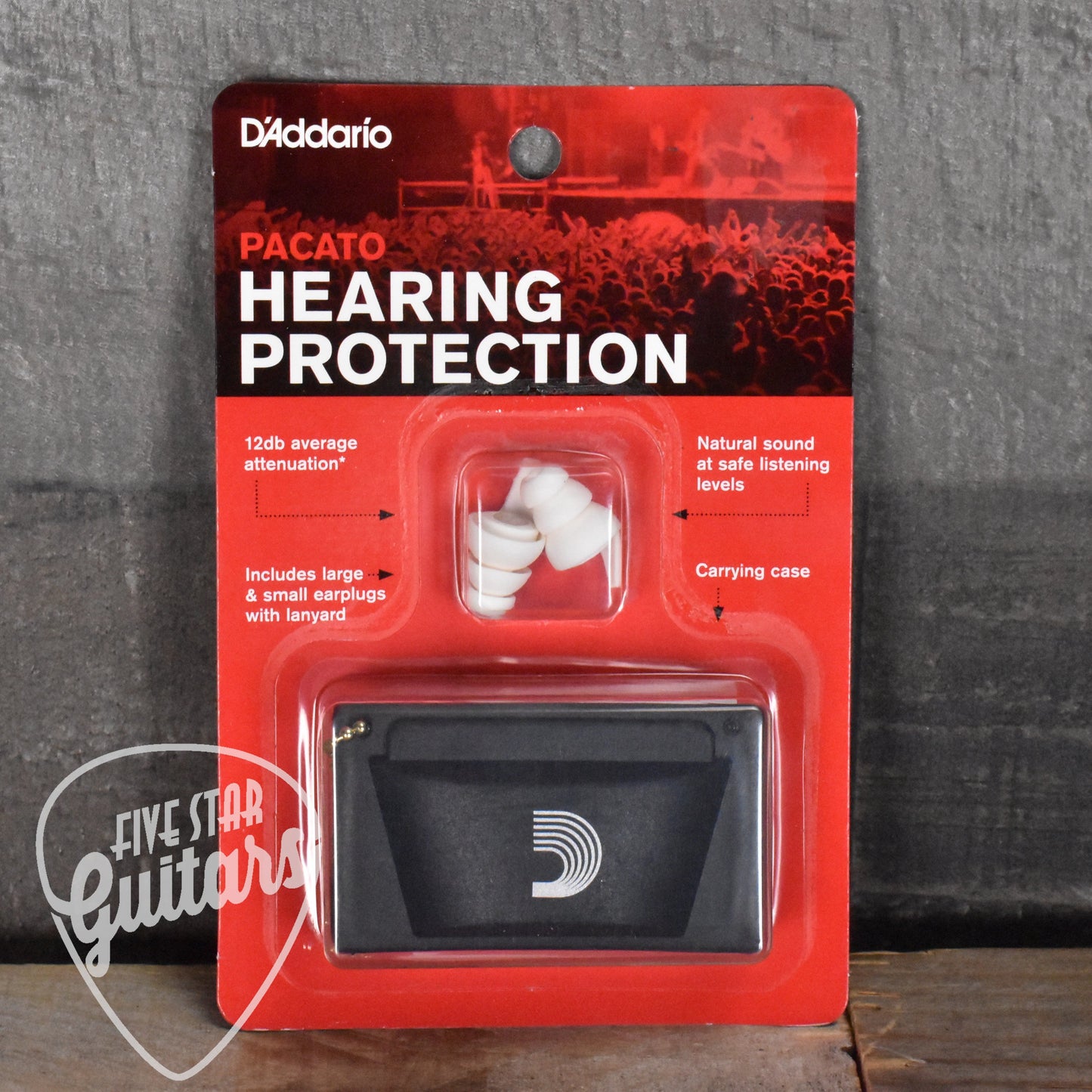 D'Addario Pacato Hearing Protection