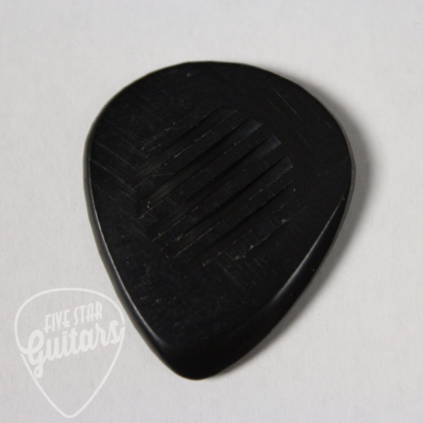 Wegenpicks 3.5mm Black Gypsy Jazz Pick Right-Handed Bevel - Single - GP350B