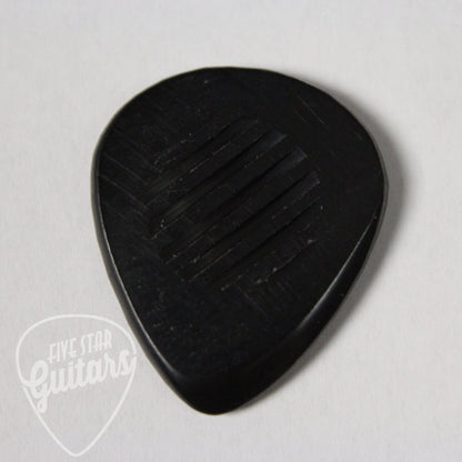 Wegenpicks 3.5mm Black Gypsy Jazz Pick Right-Handed Bevel - Single - GP350B