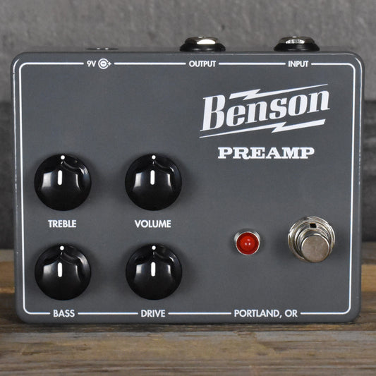 Benson Amplifiers Preamp Pedal in Portland Grey