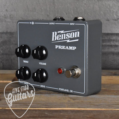 Benson Amplifiers Preamp Pedal in Portland Grey