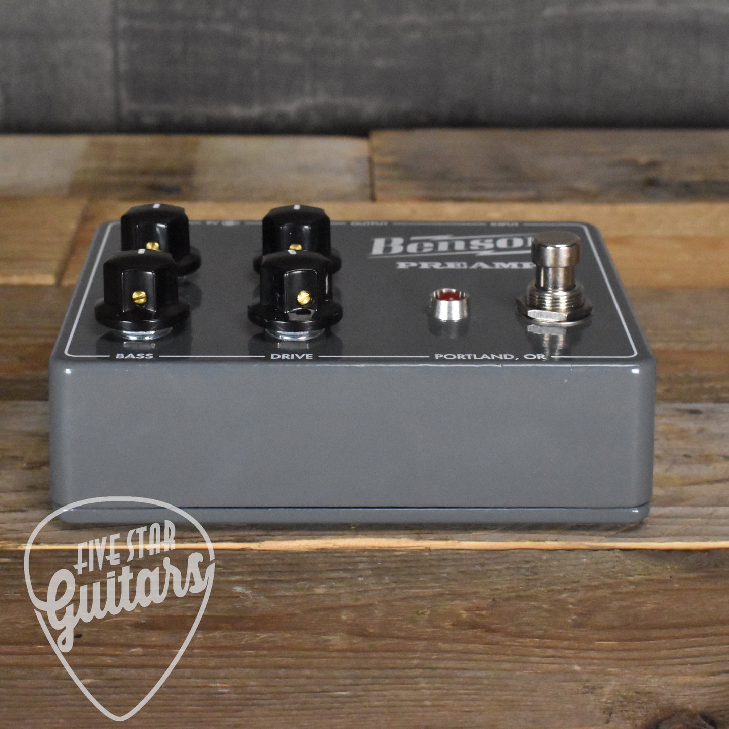 Benson Amplifiers Preamp Pedal in Portland Grey