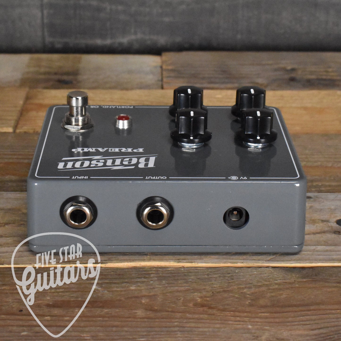 Benson Amplifiers Preamp Pedal in Portland Grey