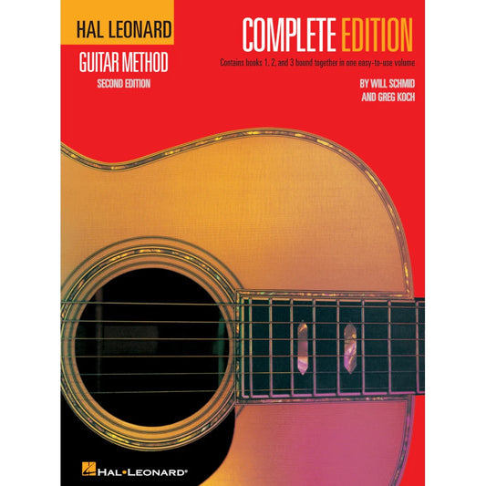 Hal Leonard Guitar Complete Method Second Edition - Books 1 2 & 3