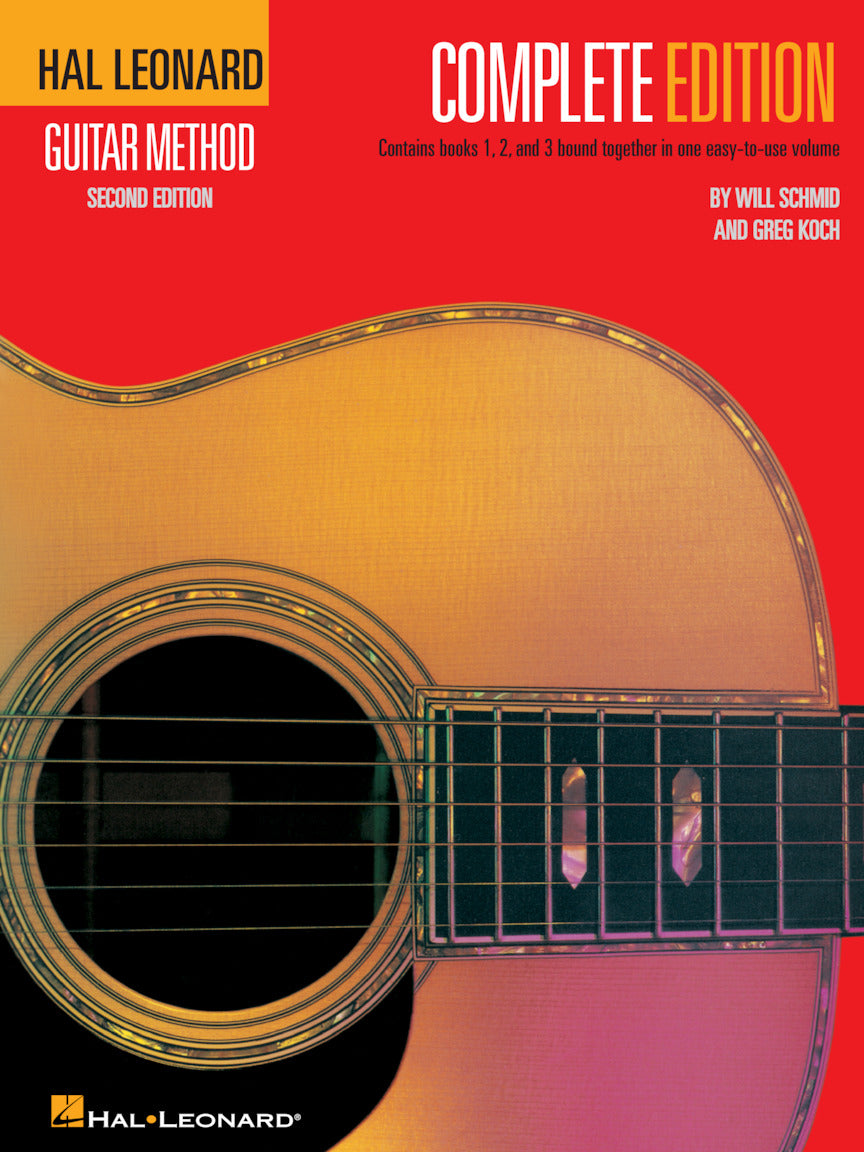 Hal Leonard Guitar Complete Method Second Edition - Books 1 2 & 3