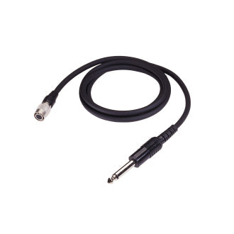 Audio-Technica AT-GcW Guitar Input Cable for Wireless Audio Transmitter