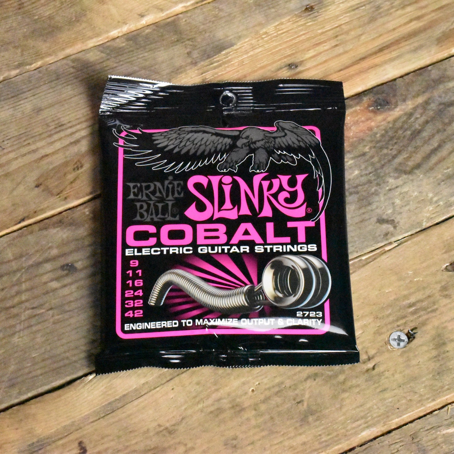 Ernie Ball P02723 Cobalt Super Slinky Electric Guitar Strings 9-42