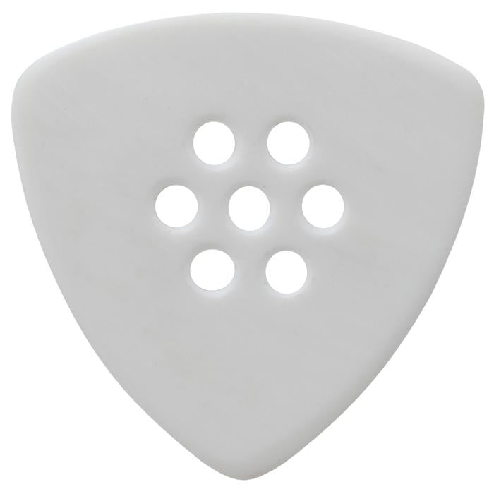 Wegenpicks 1.00mm White Triangular Guitar Pick - 2 Pack - TF100