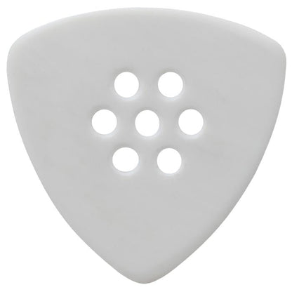 Wegenpicks 1.00mm White Triangular Guitar Pick - 2 Pack - TF100