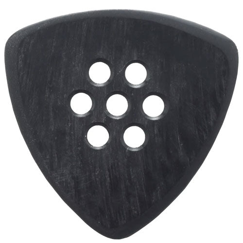 Wegenpicks 1.20mm Black Triangular Guitar Pick - 2 Pack - TF120B