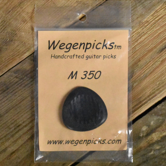 Wegenpicks 3.50mm Black Mandolin Pick - Single - M350B