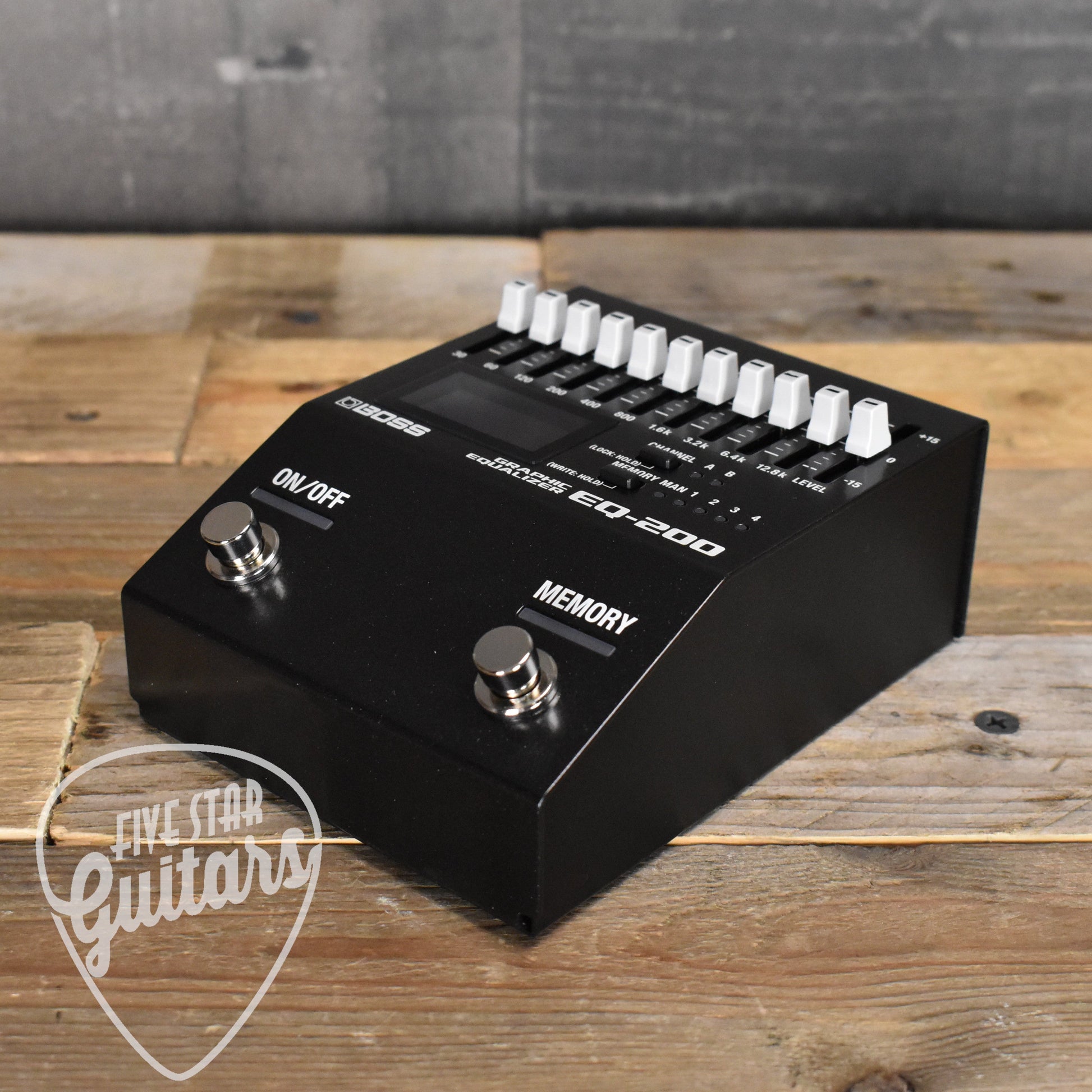 boss pedal eq BOSS EQ-200 Graphic Equalizer – Five Star Guitars