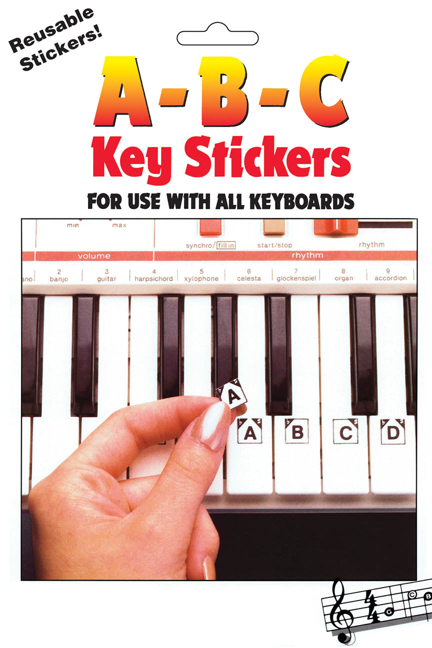 Hal Leonard ABC Keyboard Stickers