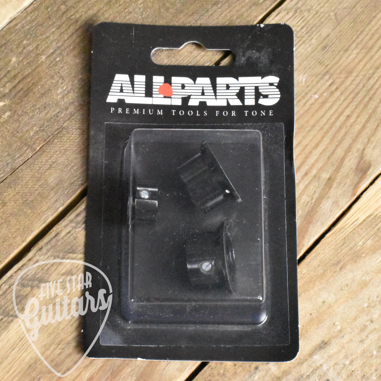 All Parts Jazz Bass Knob Set - Black