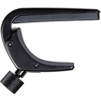 D'Addario Ukulele Pro Adjustable Tension Capo - Black - PW-CP-12