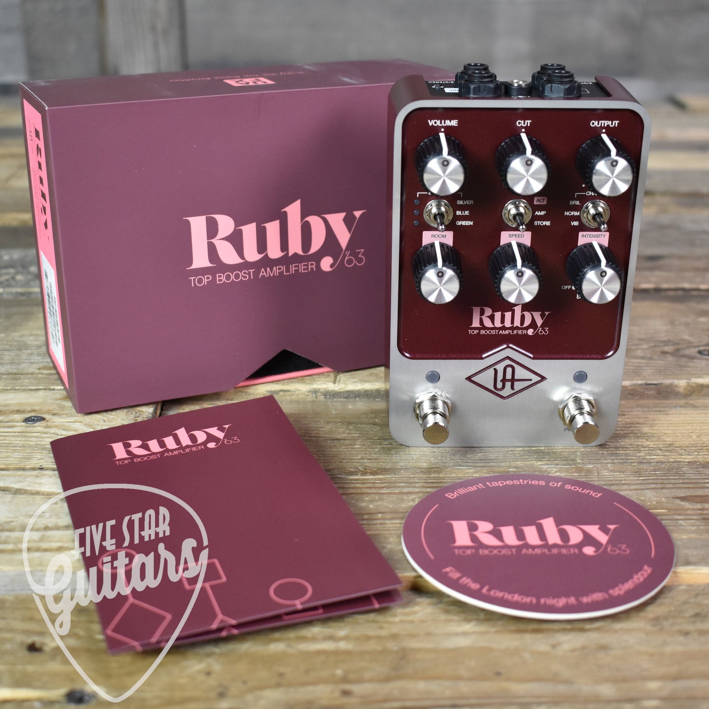 Universal Audio Ruby '63 Top Boost Amplifier