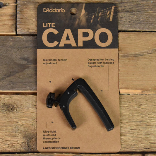 D'Addario Lite Capo - Black