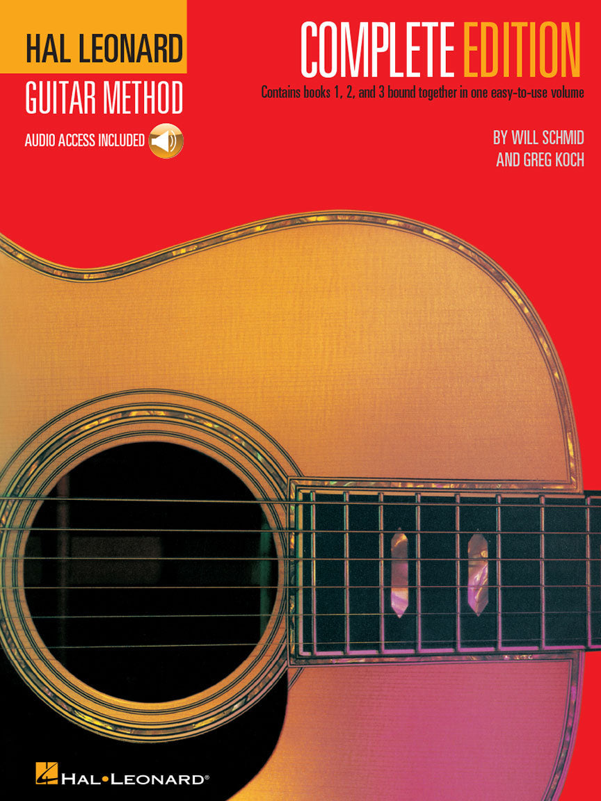 Hal Leonard Complete Guitar Method - Books 1 2 & 3